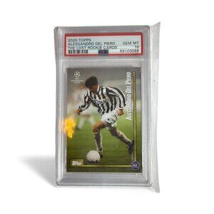 2020 TOPPS THE LOST ROOKIE CARDS ALESSANDRO DEL PIERO THE LOST ROOKIE CARDS PSA